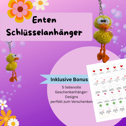 Häkelanleitung Ente