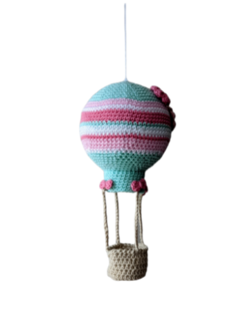 Häkelanleitung Heißluftballon