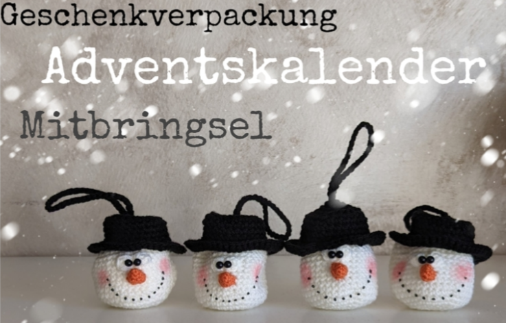 Häkelanleitung Schneemann Kopf