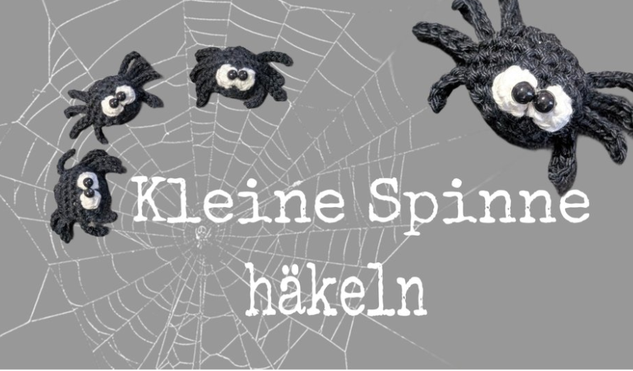 Häkelanleitung kleine Spinne