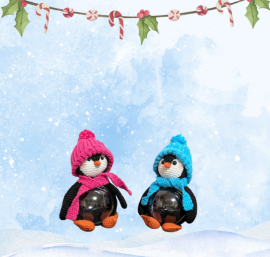 Häkelanleitung Pinguin befüllbar