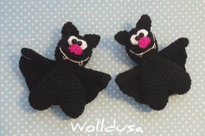 Häkelanleitung kleine Fledermaus