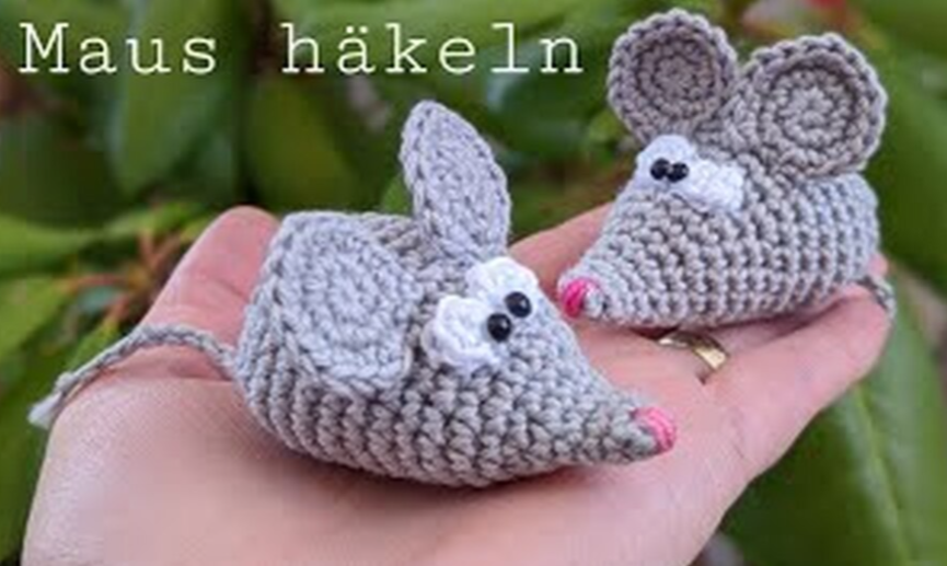 Häkelanleitung kleine Maus