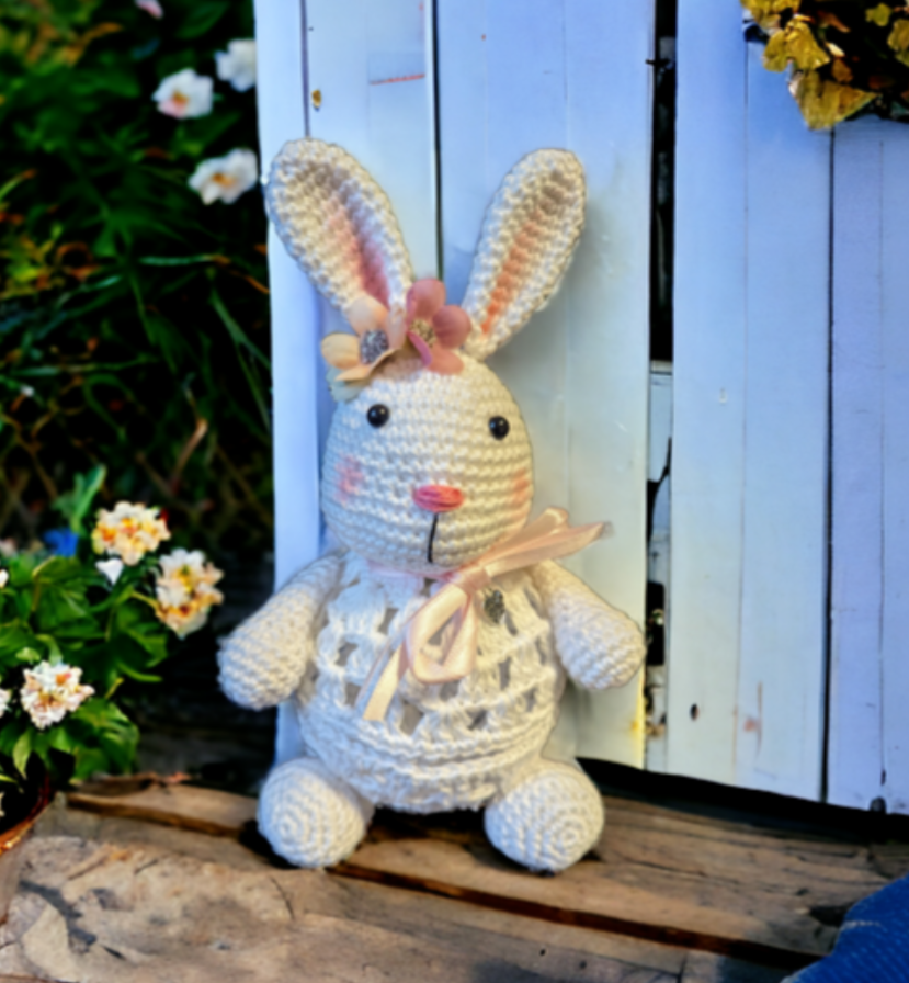 Häkelanleitung Osterhase befüllbar
