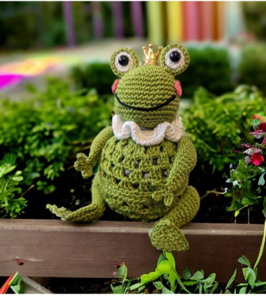 Häkelanleitung Frosch befüllbar