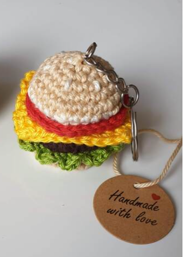 Häkelanleitung Hamburger