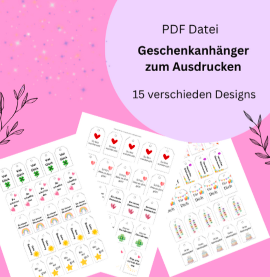Ausdruck Datei Anhänger