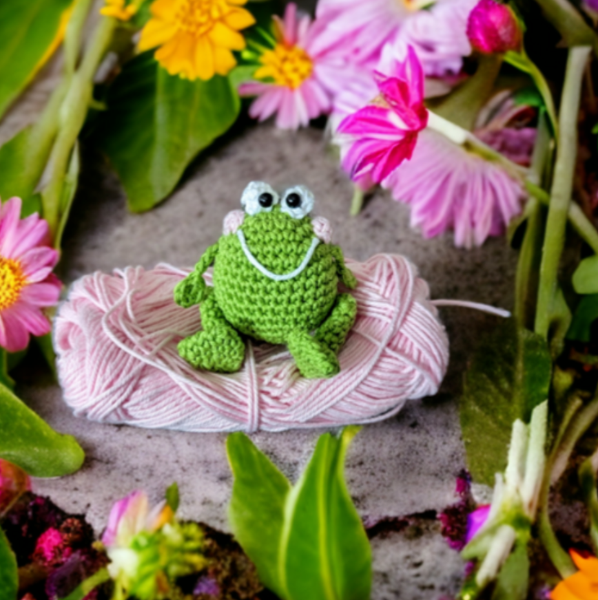 Häkelanleitung Frosch
