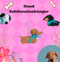 Häkelanleitung Hund Schlüsselanhänger