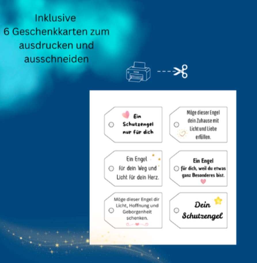 Häkelanleitung Engel mit Licht