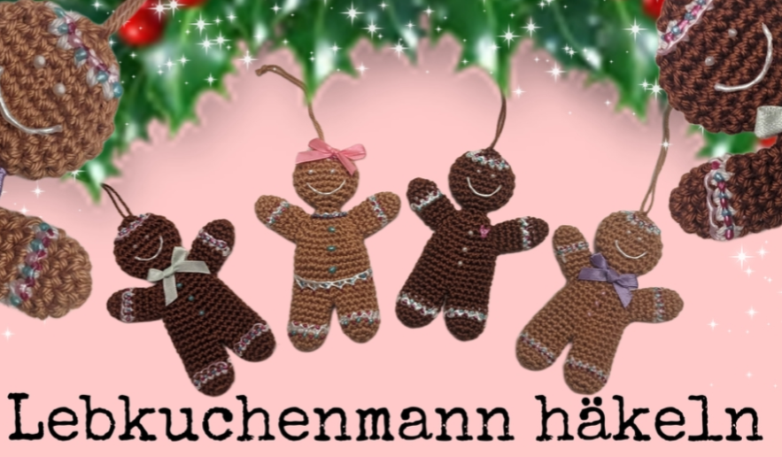 Häkelanleitung Lebkuchenmann