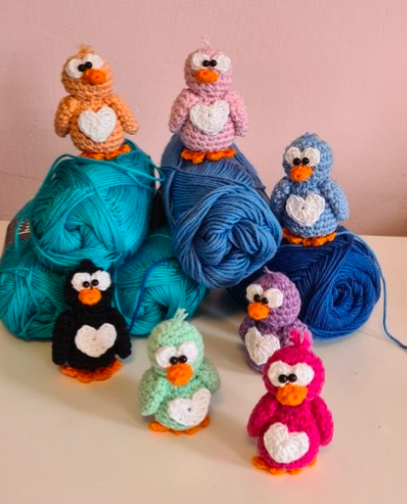 Häkelanleitung Pinguin