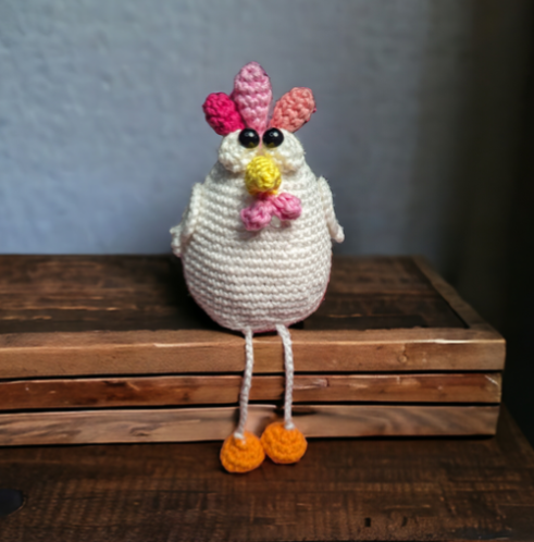 Häkelanleitung Huhn