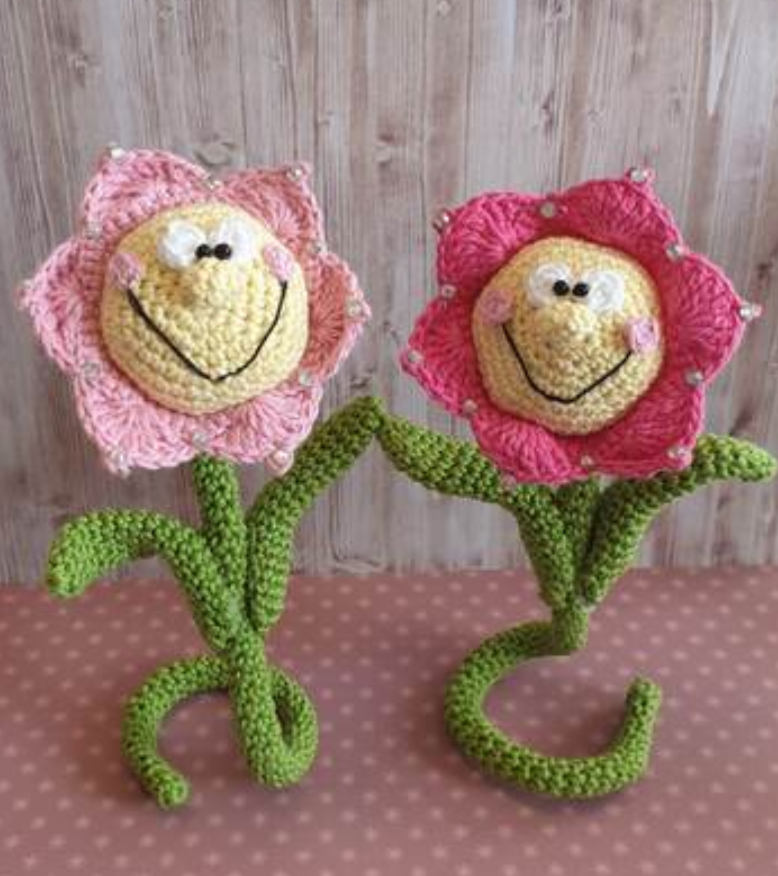Häkelanleitung Blume