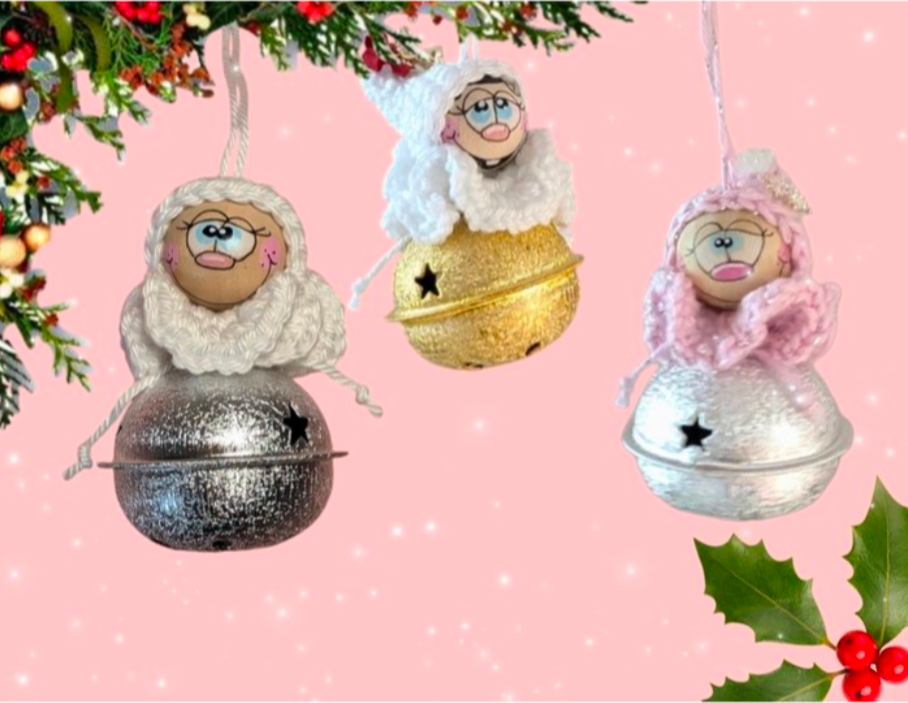 Häkelanleitung Weihnachtsglocken