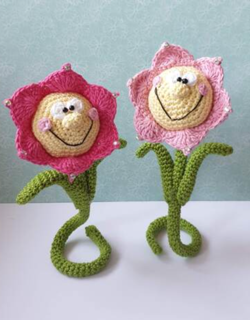 Häkelanleitung Blume
