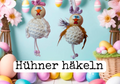 Häkelanleitung Huhn Anhänger