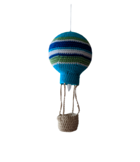 Häkelanleitung Heißluftballon