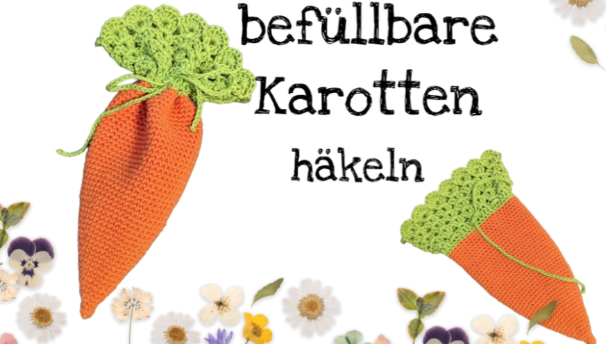 Häkelanleitung Karotte