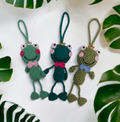 Häkelanleitung Frosch Anhänger