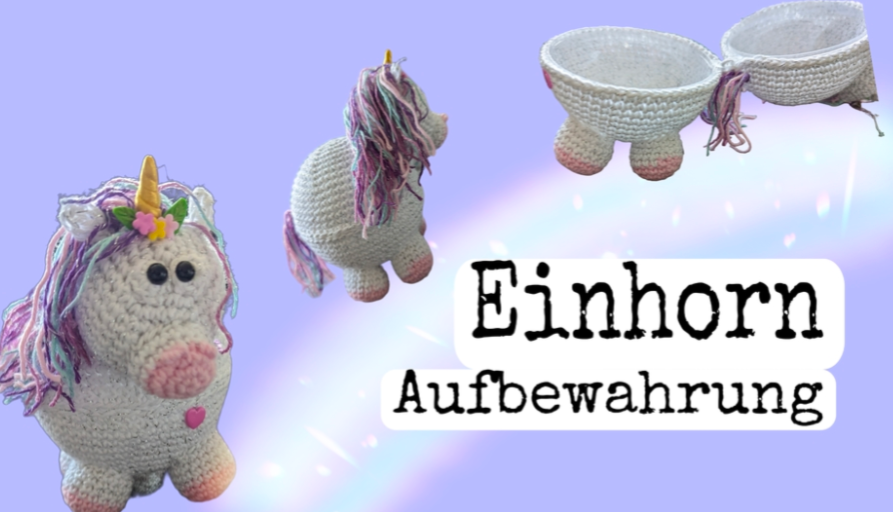 Häkelanleitung Einhorn