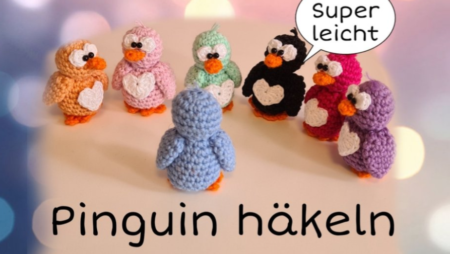 Häkelanleitung Pinguin