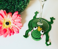 Häkelanleitung Frosch Untersetzer