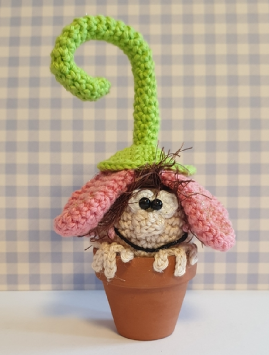 Häkelanleitung Blumen-Kobold