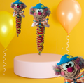 Häkelanleitung Luftschlangen Clown