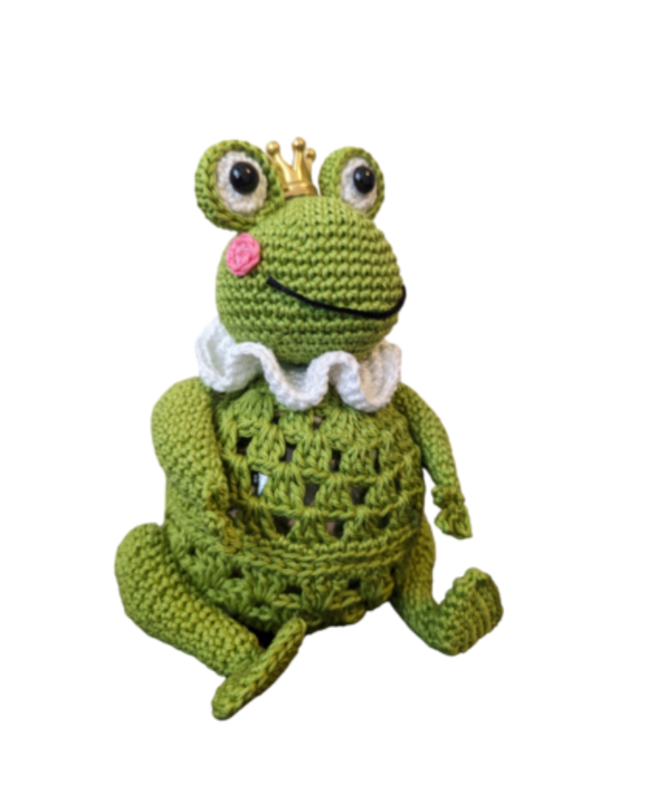 Häkelanleitung Frosch befüllbar