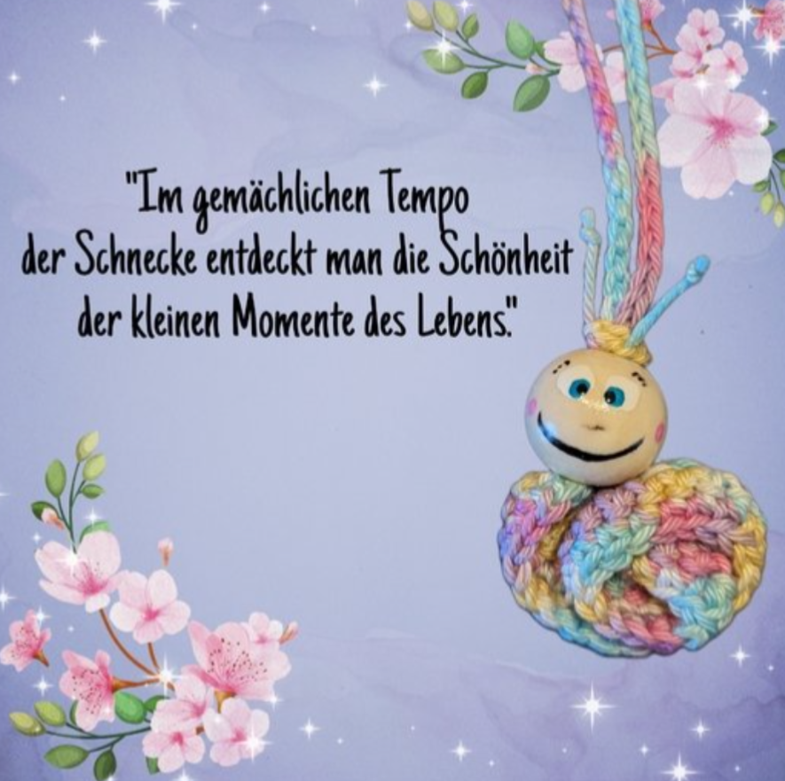 Häkelanleitung Schnecke