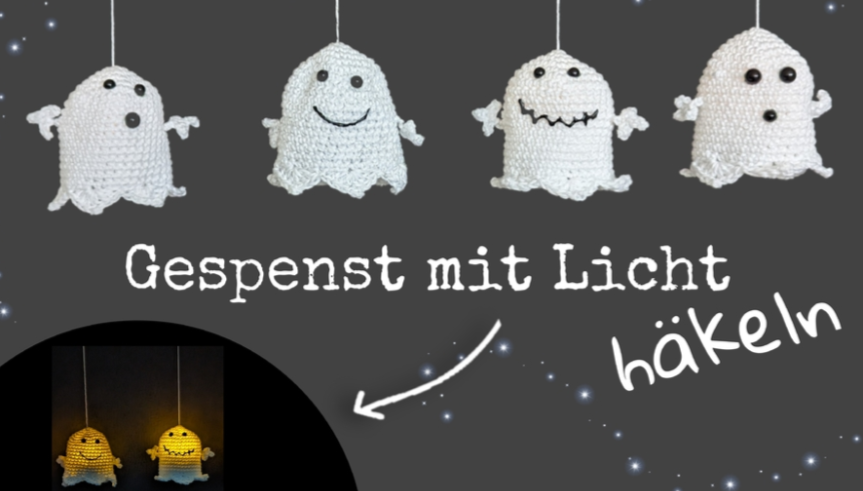 Häkelanleitung Geist mit Licht