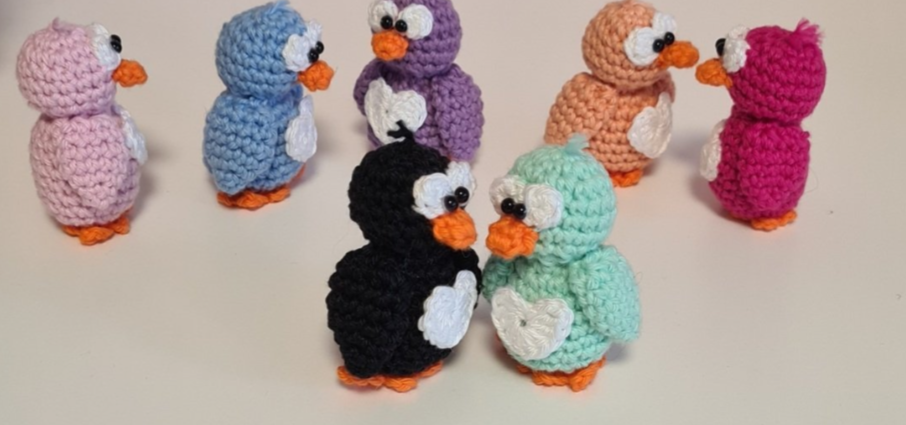 Häkelanleitung Pinguin