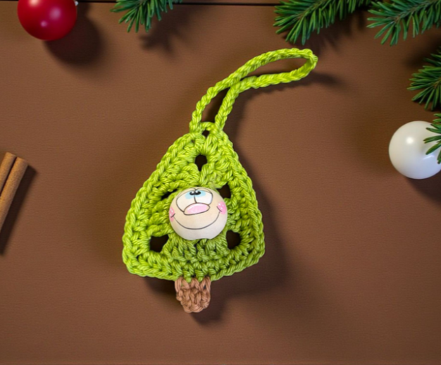 Häkelanleitung Tannenbaum Anhänger