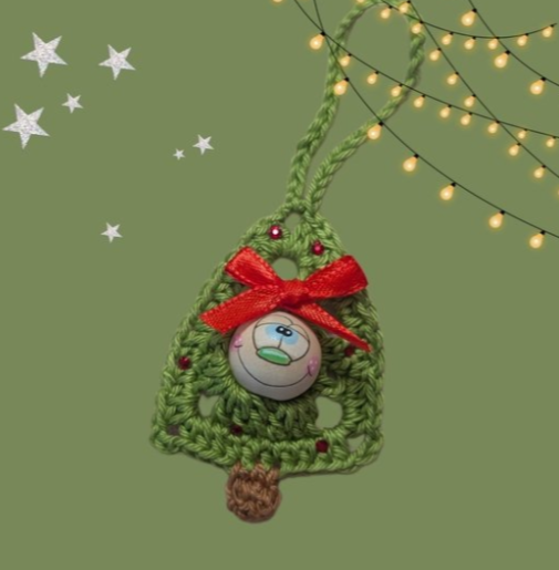 Häkelanleitung Tannenbaum Anhänger