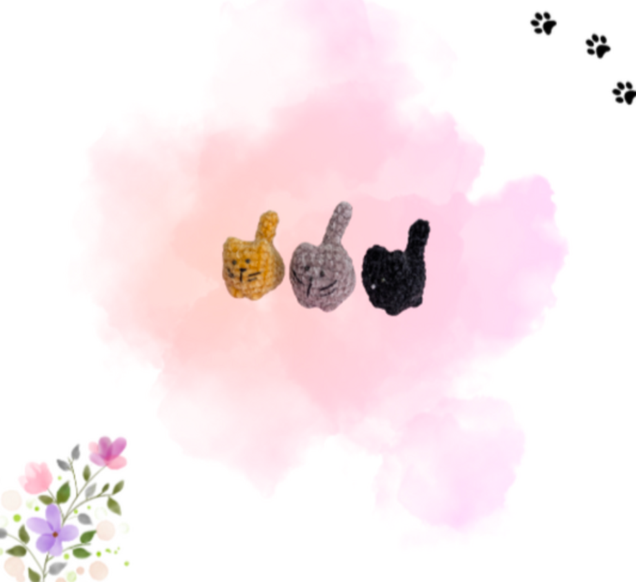 Häkelanleitung kleine Katze
