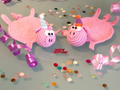 Häkelanleitung Schwein Untersetzer