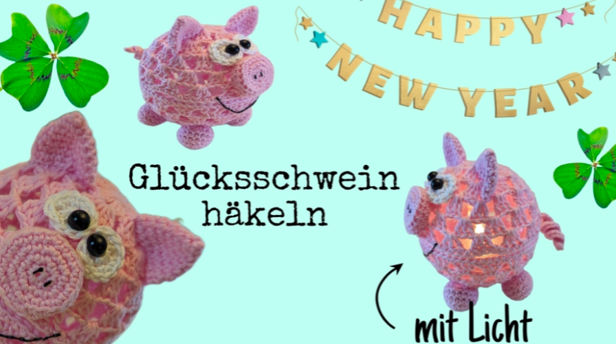 Häkelanleitung Schwein befüllbar