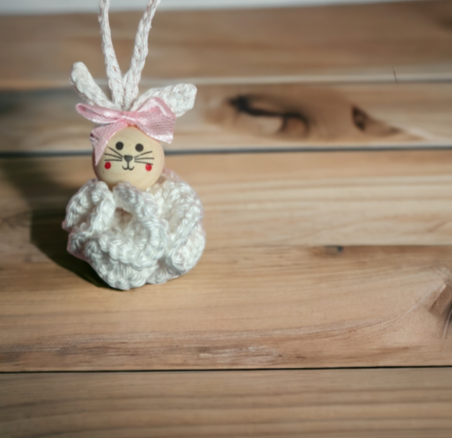 Häkelanleitung Hasenanhänger