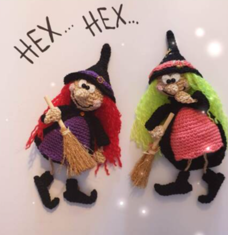Häkelanleitung kleine Hexe